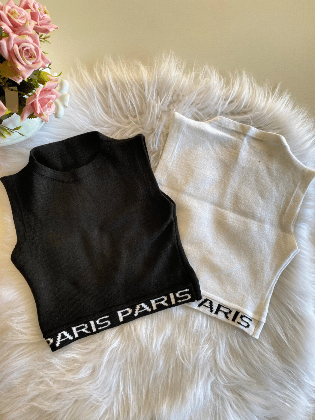 Paris Roupas e Acessórios - Blusa Modal Listrada